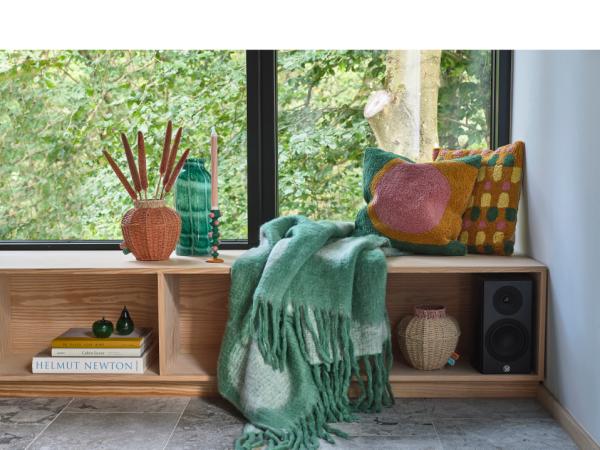 

Villa Styles Plaid 200 x 130 cm i grøn 